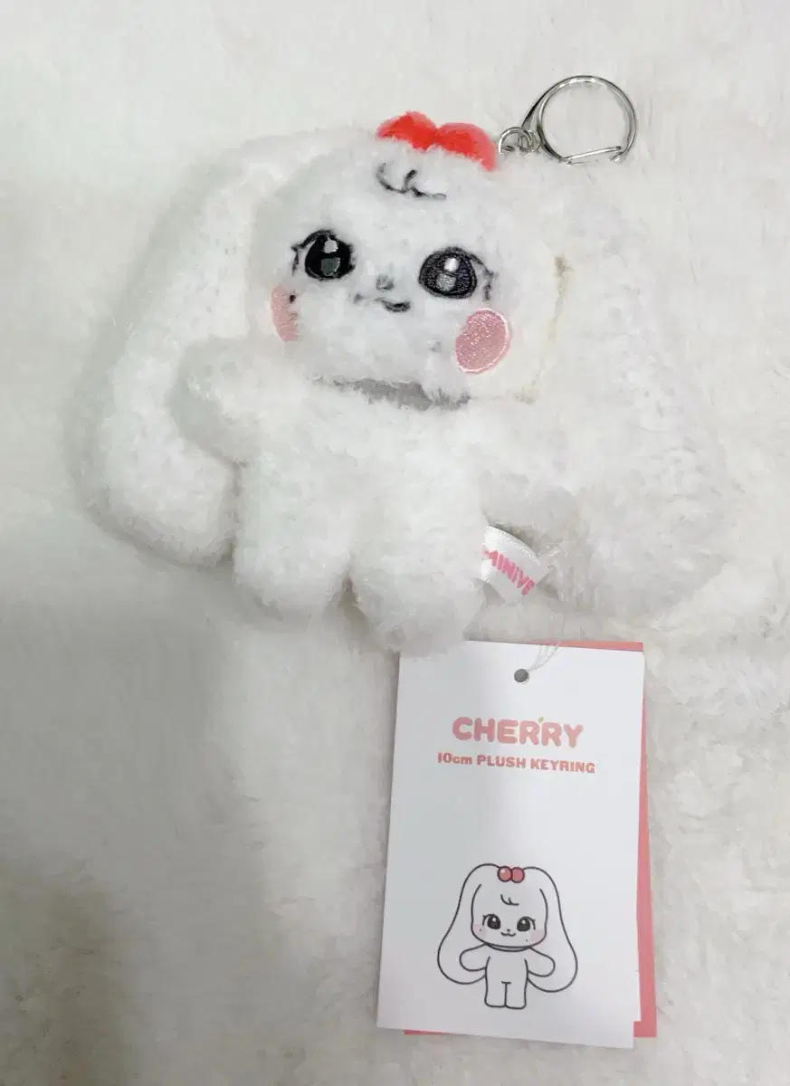 アイドル IVE MINIVE FLUFFY PLUSH 30cm ver CHERRY 40CM Kpop IVE Minive Plush Doll Cherry Jang WonYoung